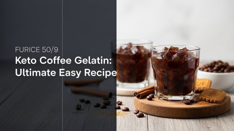Keto Coffee Gelatin: Ultimate Easy Recipe for [year]