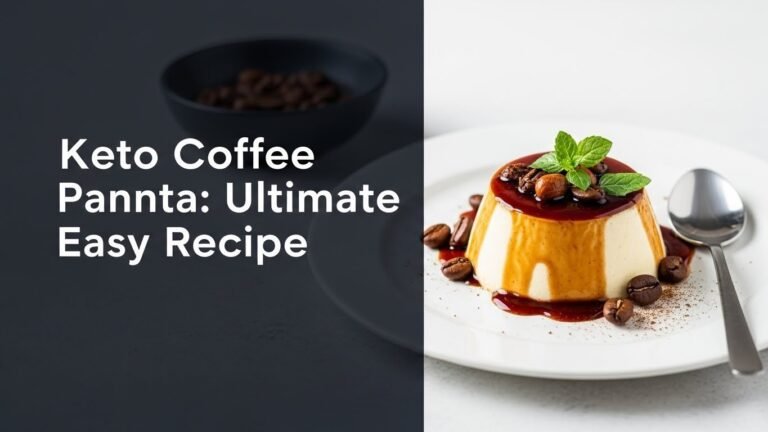 Keto Coffee Panna Cotta: Ultimate Easy Recipe for [year]