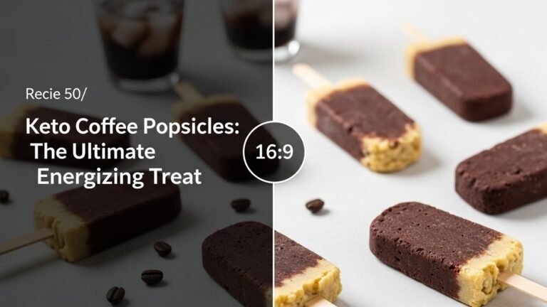 Keto Coffee Popsicles: Ultimate Energizing Treat for [year]