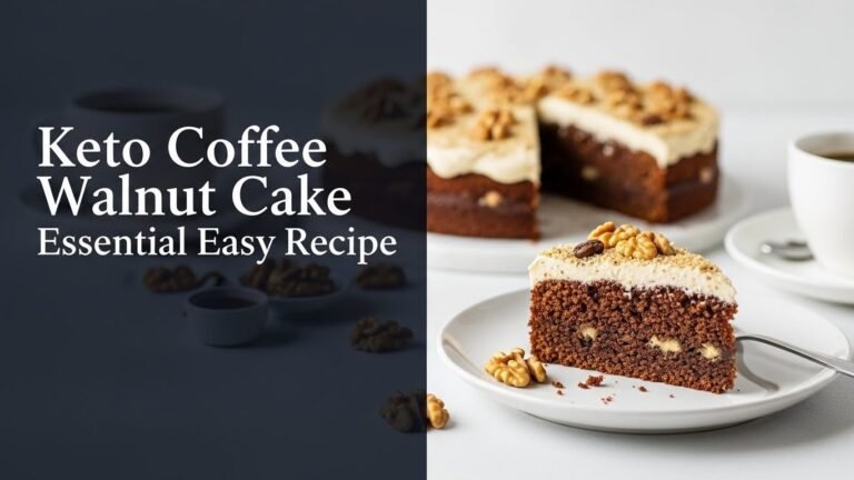 Keto Coffee Walnut Cake Essential Easy Recipe for [year]