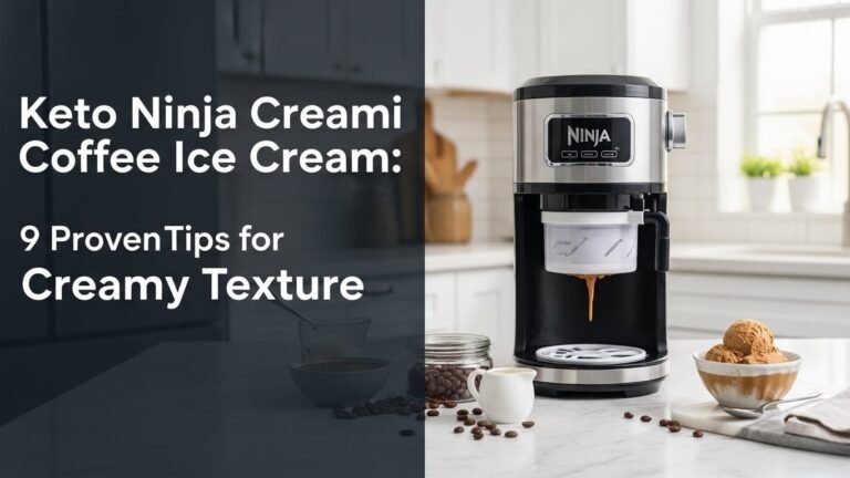 Keto Ninja Creami Coffee Ice Cream: 9 Proven Tips for Creamy Texture