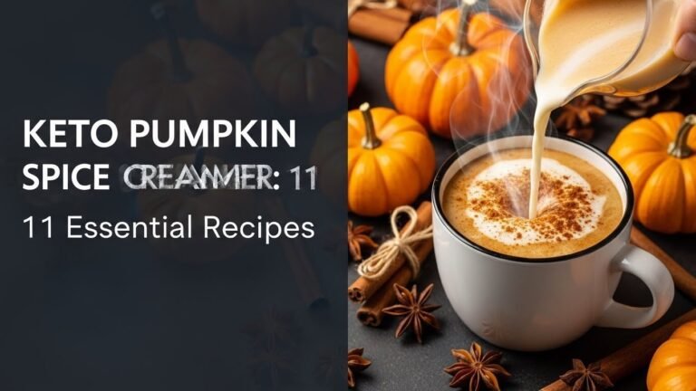 Keto Pumpkin Spice Creamer: 11 Essential Recipes for [year]