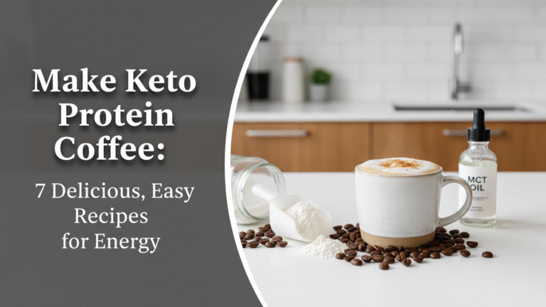 Make Keto Protein Coffee: 7 Delicious, Easy Recipes for Energy