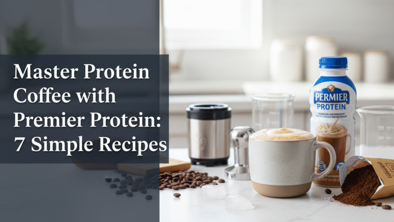 Master Protein Coffee with Premier Protein: 7 Simple Recipes