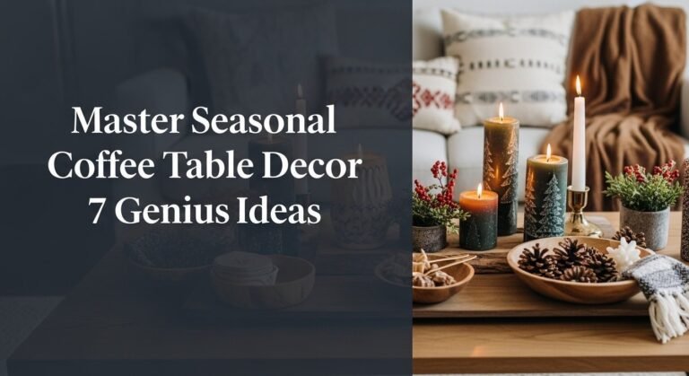 Master Seasonal Coffee Table Decor 7 Genius Ideas for [year]