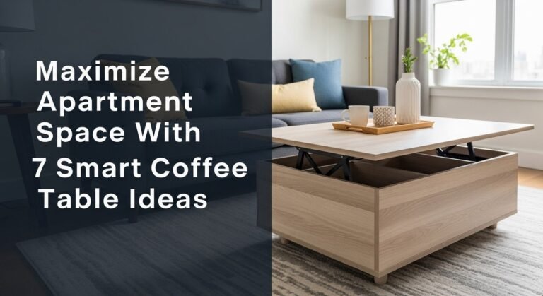 Maximize Apartment Space With 7 Smart Coffee Table Ideas