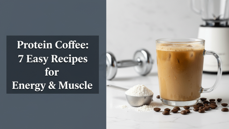 Protein Coffee: 7 Easy Recipes for Energy & Muscle