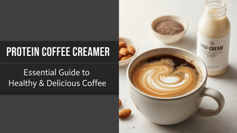 Protein Coffee Creamer: Essential Guide to Healthy & Delicious Coffee