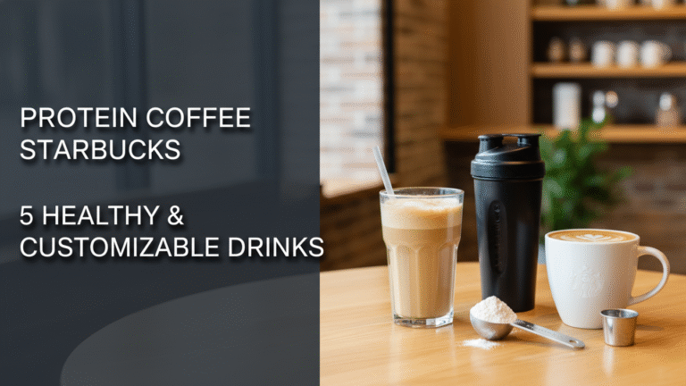Protein Coffee Starbucks: 5 Healthy & Customizable Drinks