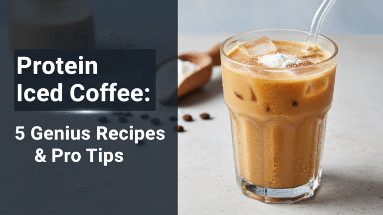 Protein Iced Coffee: 5 Genius Recipes & Pro Tips