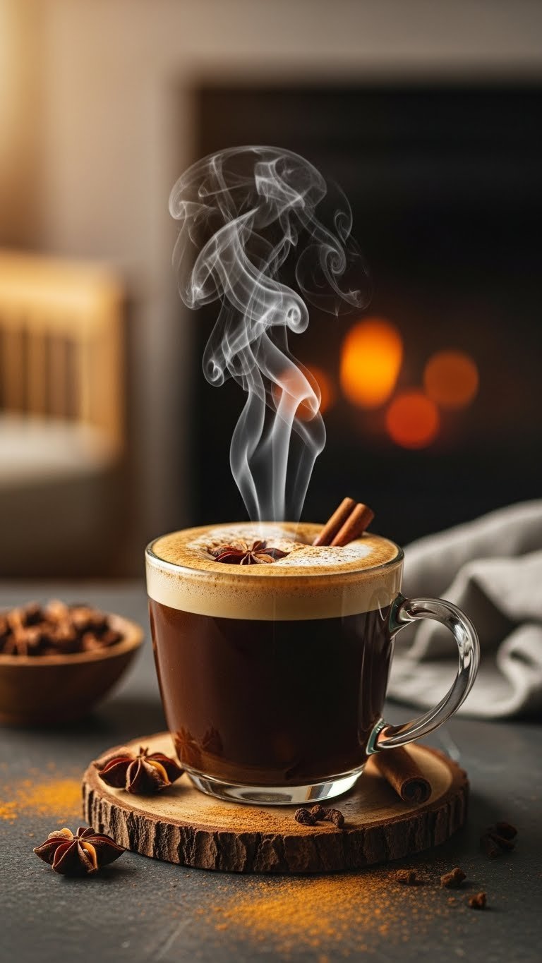 Proven Keto Vietnamese Coffee: 7 Ultimate Recipes for Sips 9 Steaming hot keto Vietnamese spiced coffee in ceramic mug with creamy froth, spices, and warm golden hour lighting.