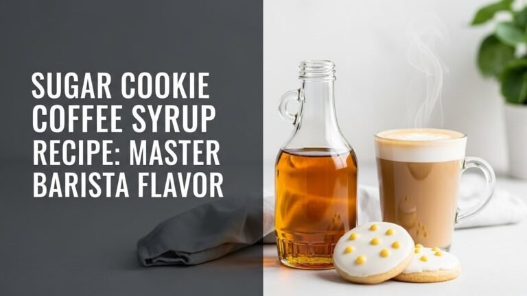 Sugar Cookie Coffee Syrup Recipe: Master Barista Flavor [year]