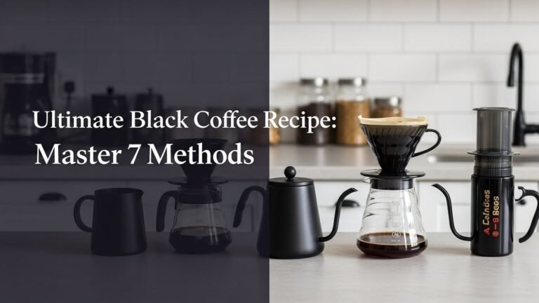 Ultimate Black Coffee Recipe: Master 7 Methods in [year]