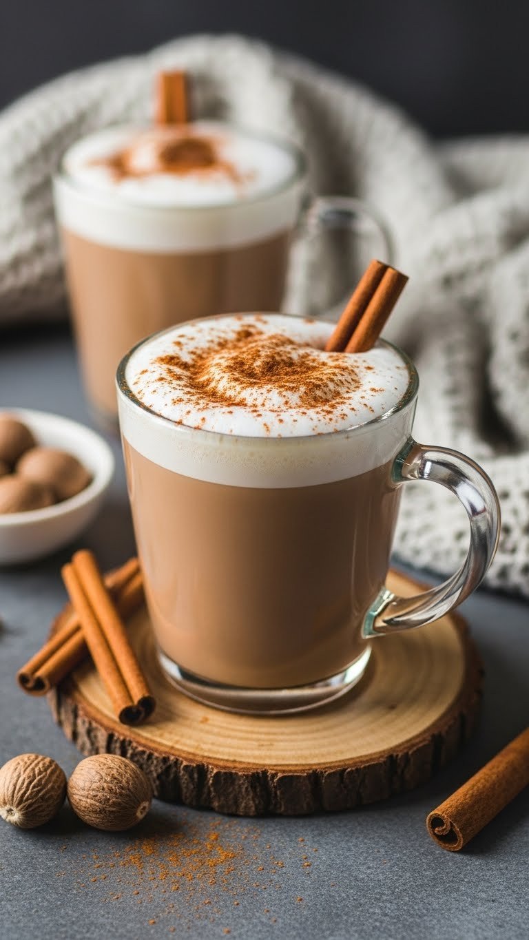 13 Bariatric Protein Coffee Recipes That Taste Amazing 20 Warming cinnamon spice protein coffee in a mug on rustic coaster