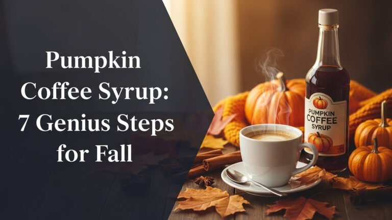 Pumpkin Coffee Syrup: 7 Genius Steps for Fall [year]
