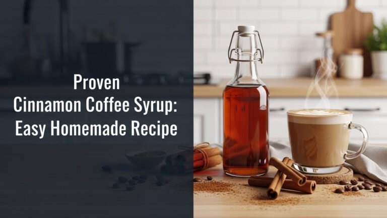 Proven Cinnamon Coffee Syrup: Easy Homemade Recipe 3 Proven Cinnamon Coffee Syrup: Easy Homemade Recipe