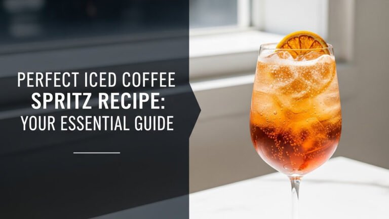 Perfect Iced Coffee Spritz Recipe: Your Essential Guide