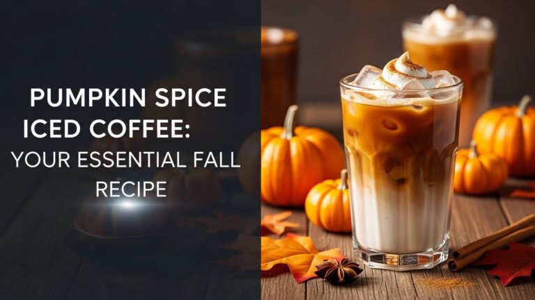 Pumpkin Spice Iced Coffee: Your Essential Fall Recipe [year]