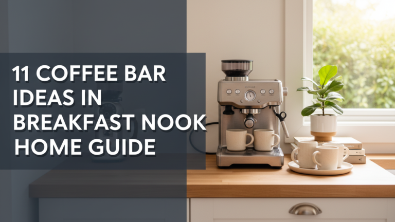 11 Coffee Bar Ideas in Breakfast Nook [year] Home Guide
