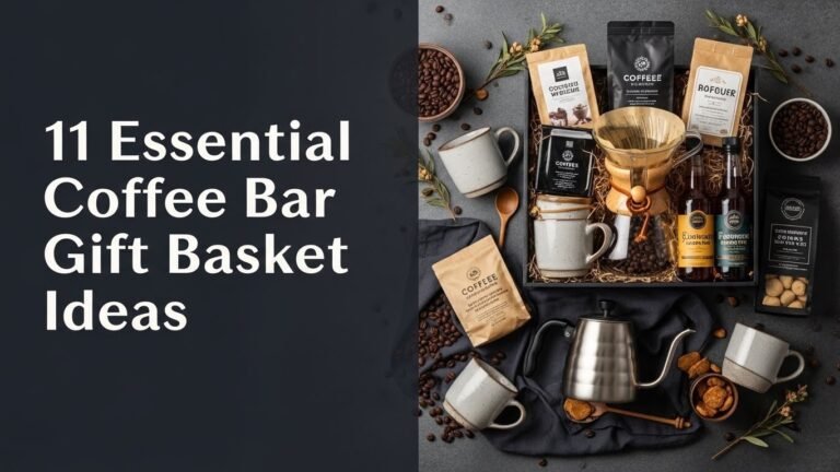 11 Essential Coffee Bar Gift Basket Ideas for [year]
