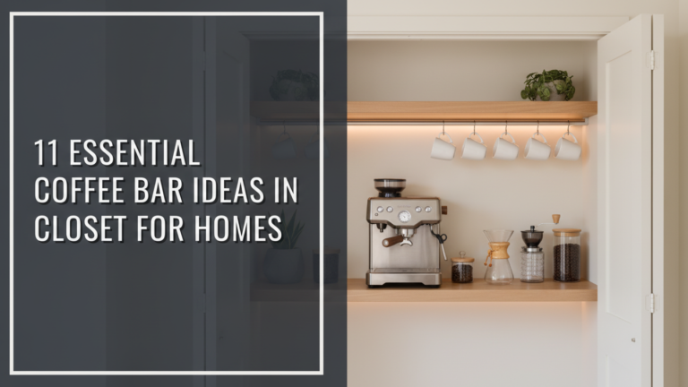 11 Essential Coffee Bar Ideas in Closet for [year] Homes