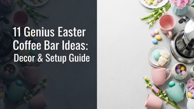 11 Genius Easter Coffee Bar Ideas: Decor & Setup Guide [year]