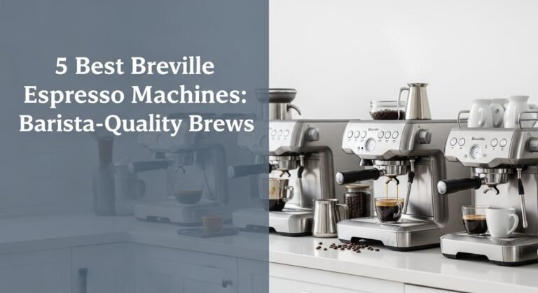 5 Best Breville Espresso Machines: Barista-Quality Brews