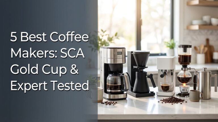 5 Best Coffee Makers [year]: SCA Gold Cup & Expert Tested