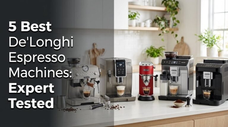 5 Best De'Longhi Espresso Machines: Expert Tested [year]