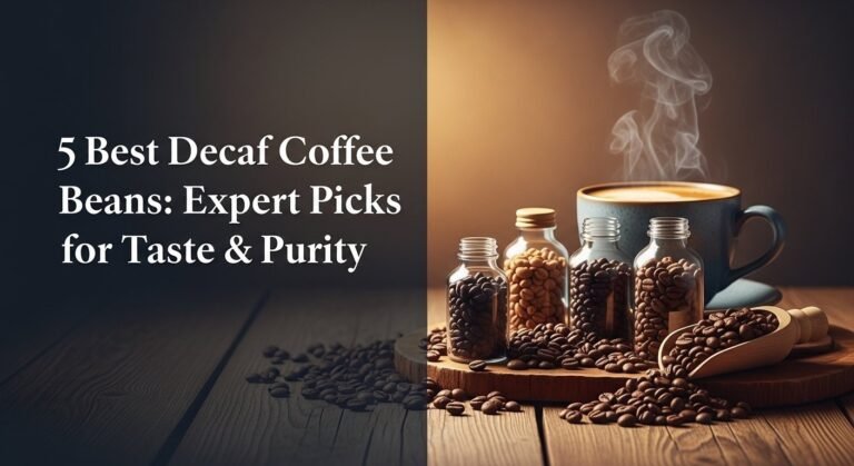 5 Best Decaf Coffee Beans: Expert Picks for Taste & Purity in [year]