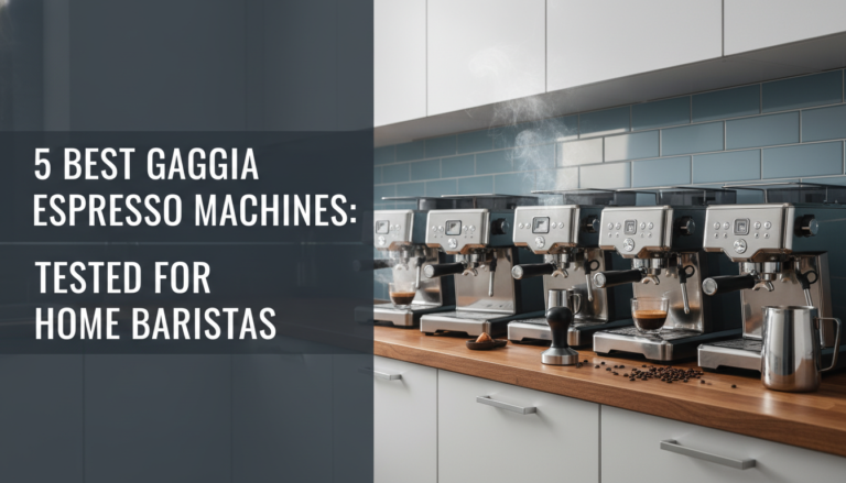 5 Best Gaggia Espresso Machines: Tested for Home Baristas [year]