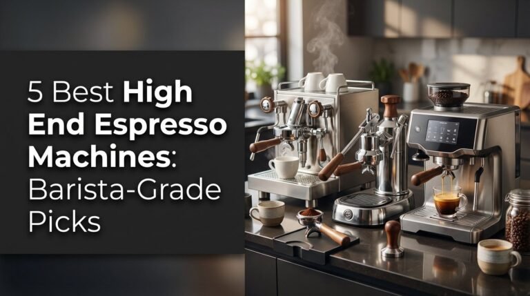 5 Best High End Espresso Machines: Barista-Grade Picks