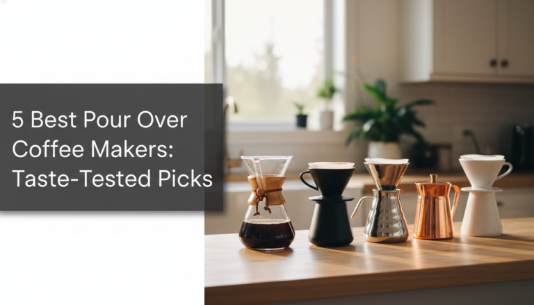 5 Best Pour Over Coffee Makers: Taste-Tested Picks