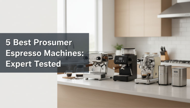 5 Best Prosumer Espresso Machines in [year]: Expert Tested