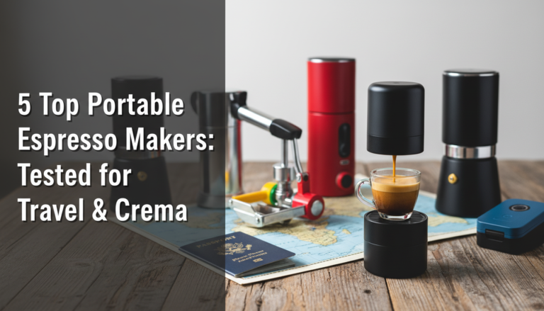 5 Top Portable Espresso Makers: Tested for Travel & Crema
