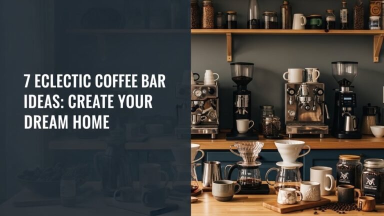 7 Eclectic Coffee Bar Ideas: Create Your Dream Home