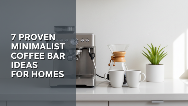 7 Proven Minimalist Coffee Bar Ideas for [year] Homes