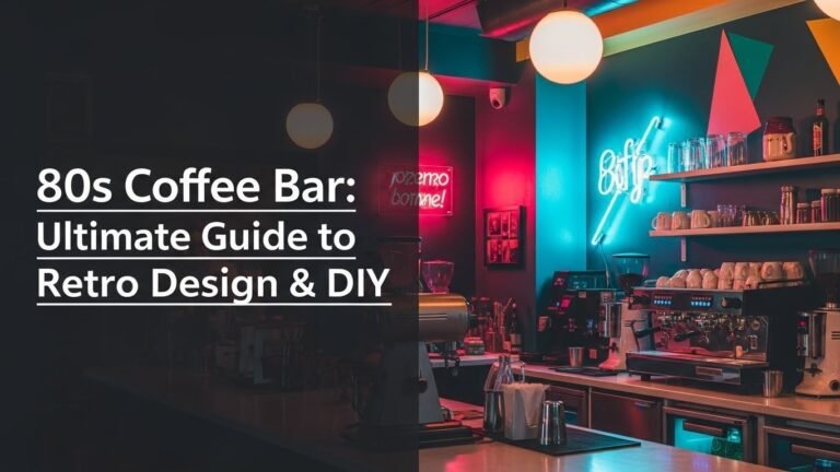 80s Coffee Bar: Ultimate Guide to Retro Design & DIY [year]