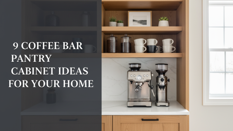 9 Coffee Bar Pantry Cabinet Ideas for Your Home in [year]