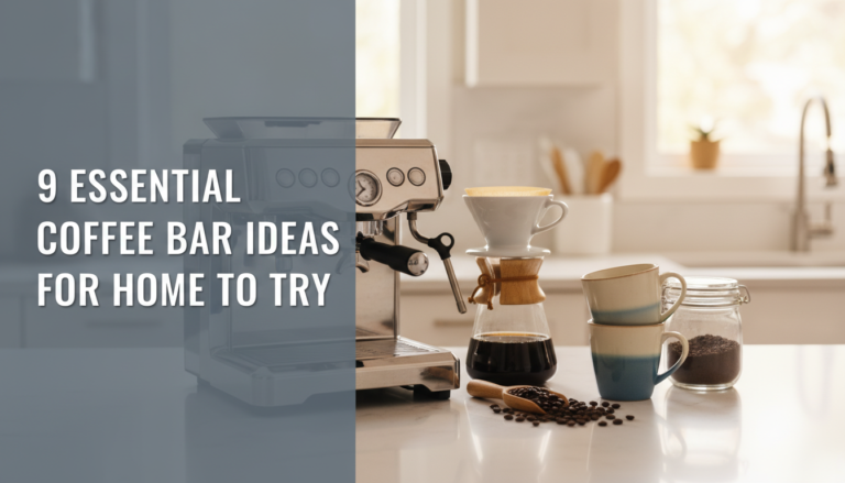 9 Essential Coffee Bar Ideas for Home to Try in [year]