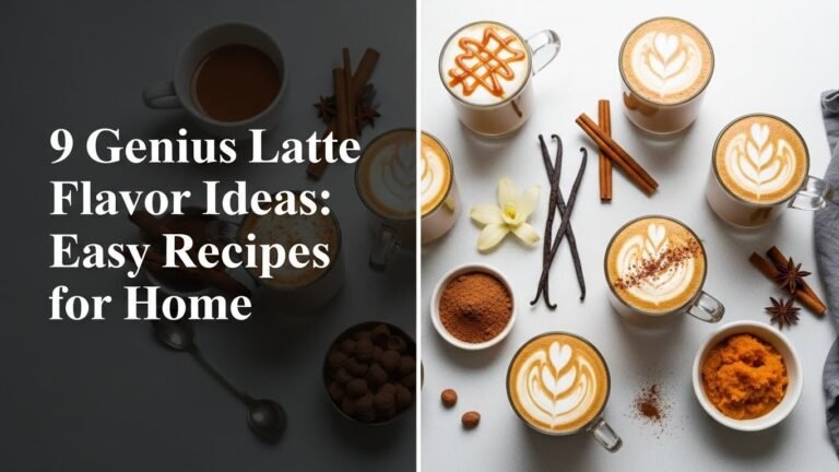 9 Genius Latte Flavor Ideas: Easy Recipes for Home [year]