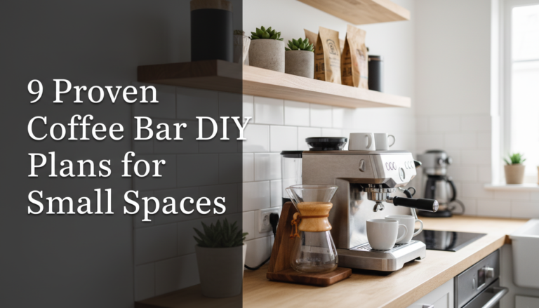 9 Proven Coffee Bar DIY Plans for Small Spaces in [year]