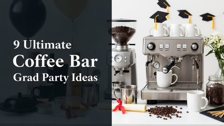9 Ultimate Coffee Bar Grad Party Ideas to Try in [year]