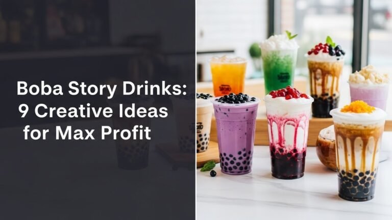 Boba Story Drinks: 9 Creative Ideas for Max Profit [year]