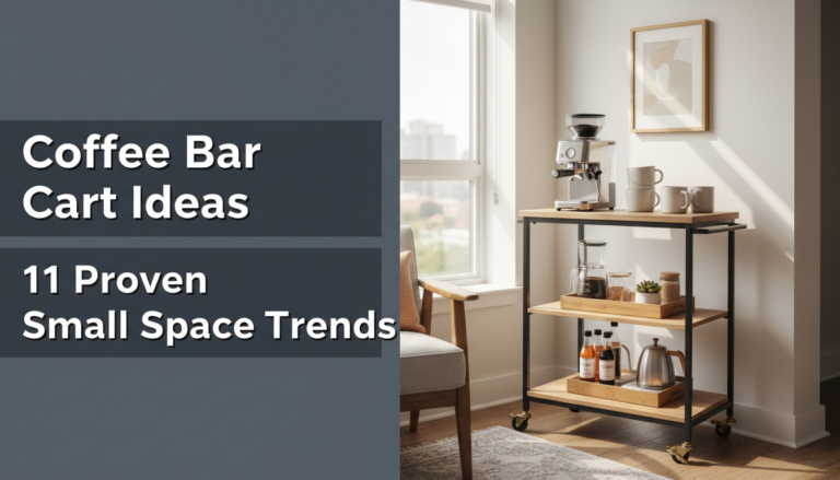 Coffee Bar Cart Ideas 11 Proven Small Space Trends in [year]