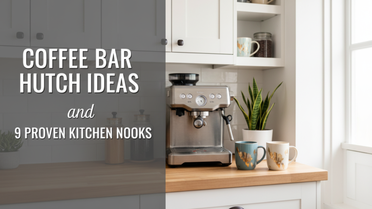 Coffee Bar Hutch Ideas and 9 Proven Kitchen Nooks in [year]