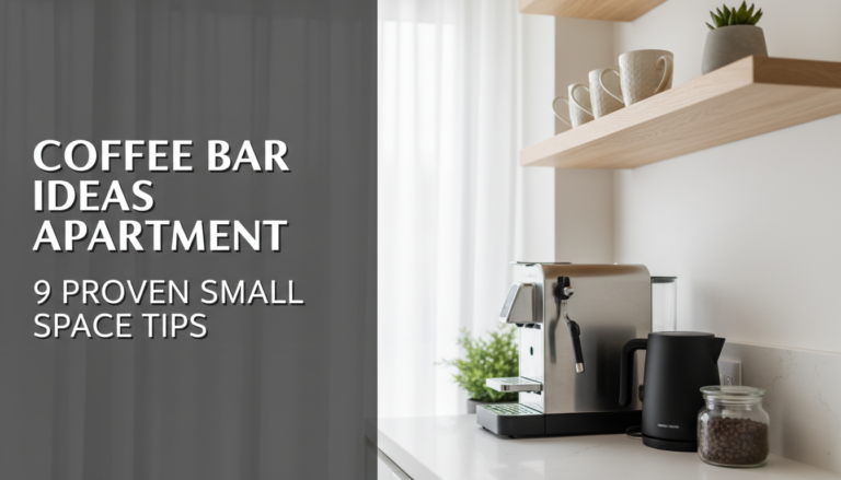 Coffee Bar Ideas Apartment 9 Proven Small Space Tips [year]