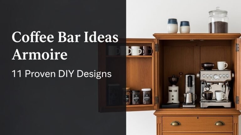 Coffee Bar Ideas Armoire 11 Proven DIY Designs for [year]