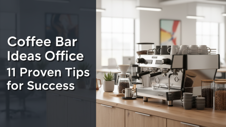 Coffee Bar Ideas Office 11 Proven Tips for Success [year]