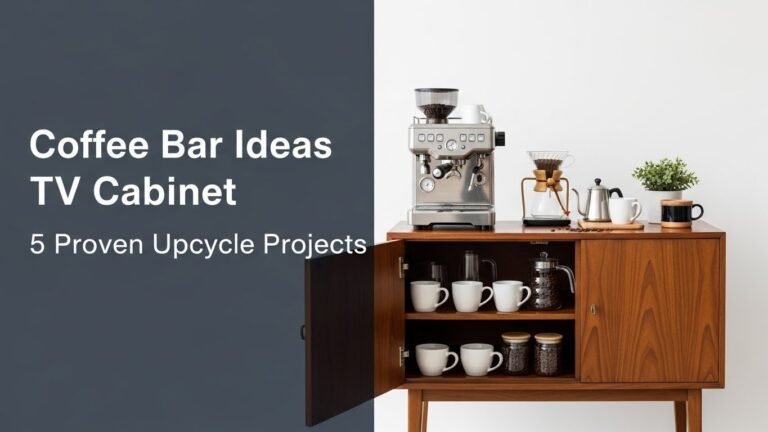 Coffee Bar Ideas TV Cabinet 5 Proven Upcycle Projects [year]